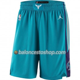 Charlotte Hornets Hombre Pantalones Azul 2018-19 Jordan Brand Swingman